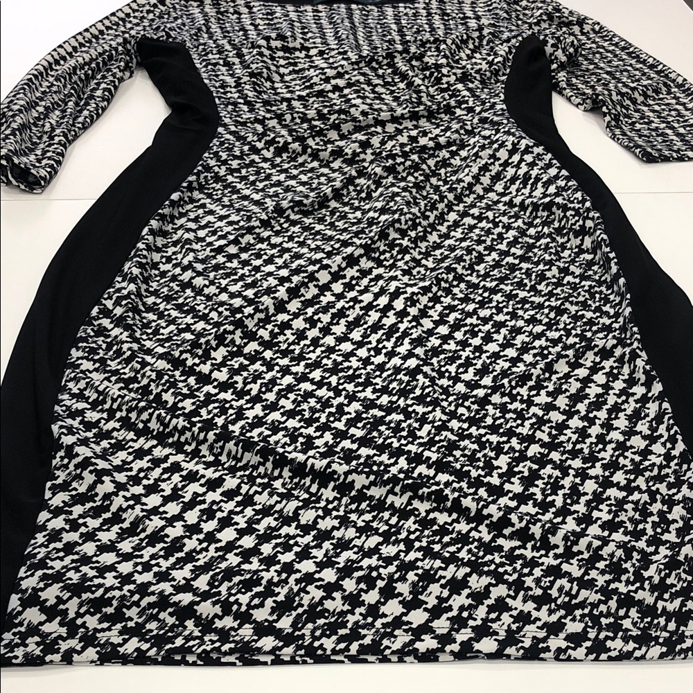Ralph Lauren Black & White Houndstooth Dress – Women’s Size 6 – Stretch – Lined - Picture 13 of 13